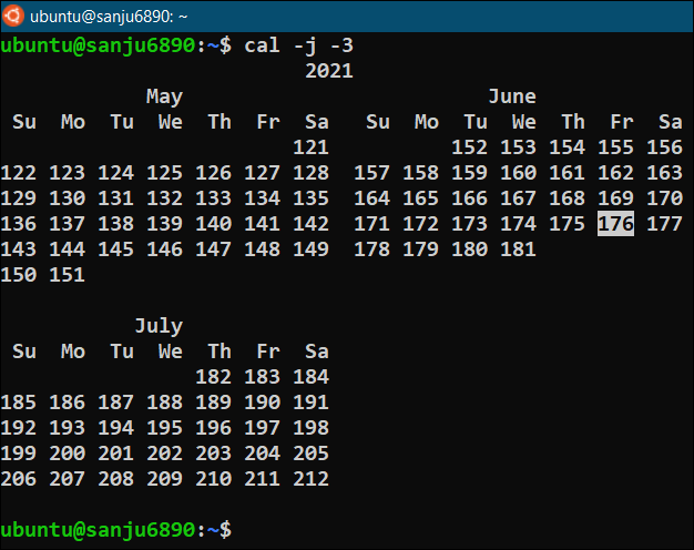 Output Cal J 3