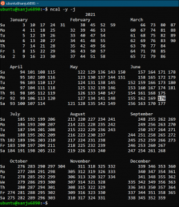 How to use the cal command in Linux? - LinuxForDevices