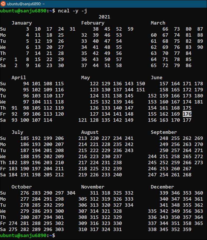 Output Ncal Y J