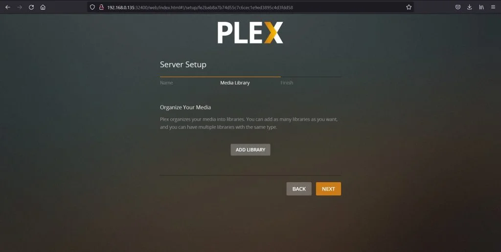 Add Media Library To Plex Media Server