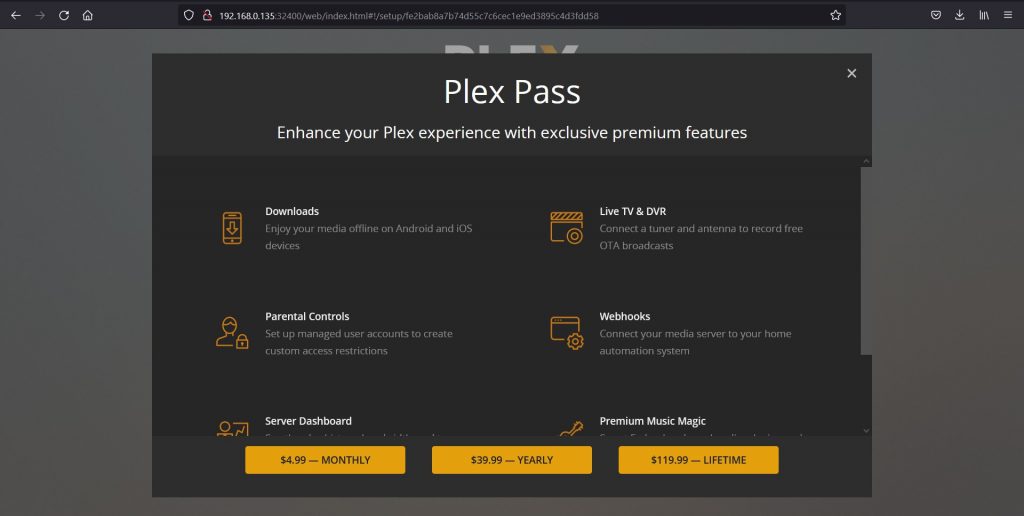 Plex Pass