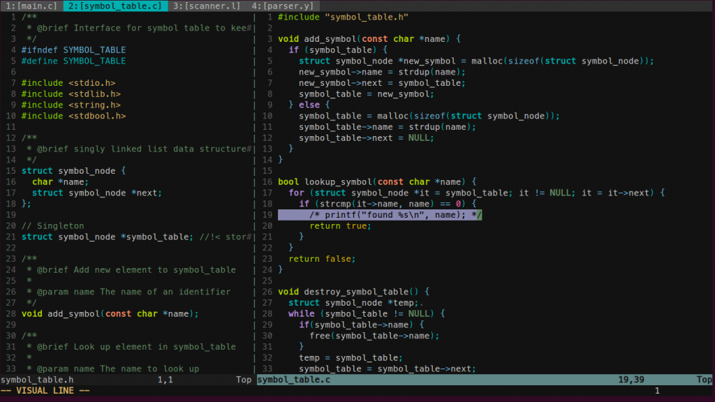 Vim Papercolor Theme 4 Best Terminal Based Text Editors for Linux