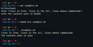 How to run a .sh file and Shell Scripts in Linux? - LinuxForDevices