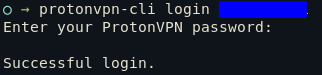 ProtonVPN Login