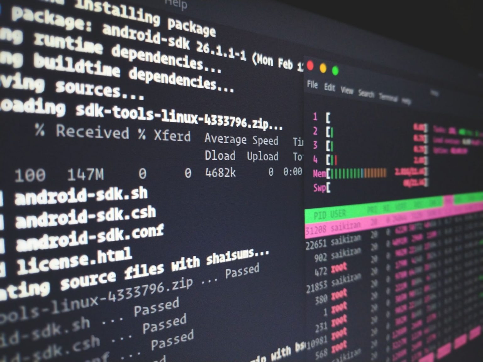 ubuntu process id