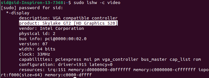 install intel graphics ubuntu 20.04 LTS