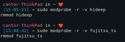 Modprobe Verbose