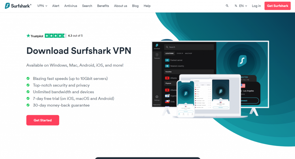 Surfshark App Download