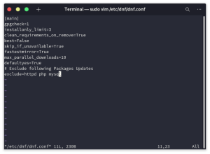 Disable Updates of a Specific Package in RHEL/Fedora/CentOS ...