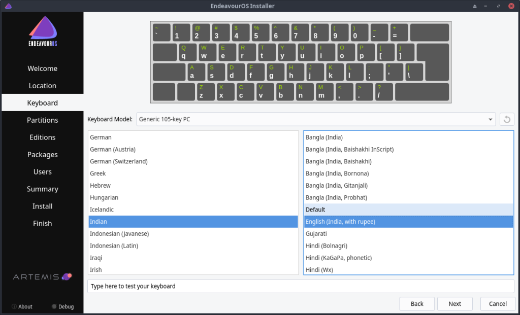 Choose Your Keyboard Layout