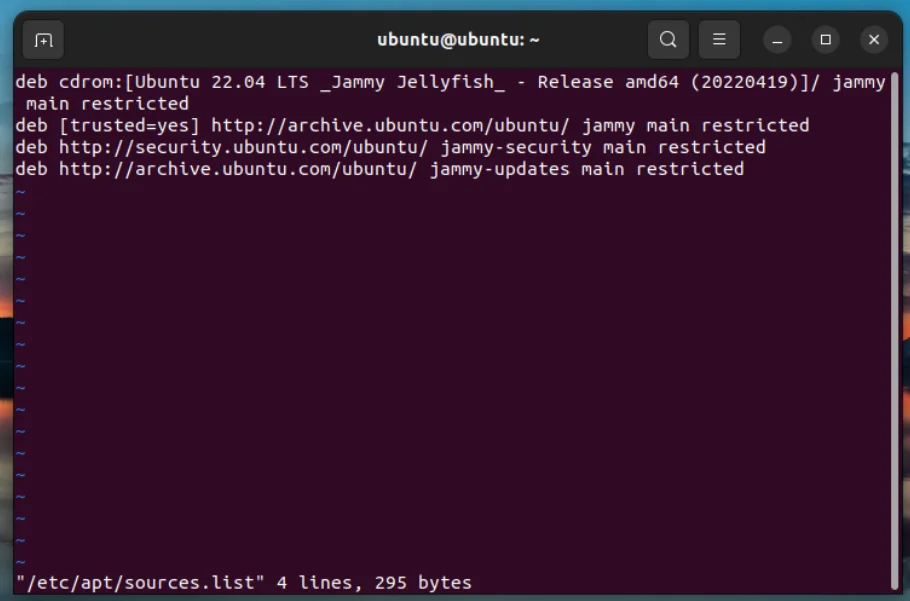 Repository With Trusted Flag