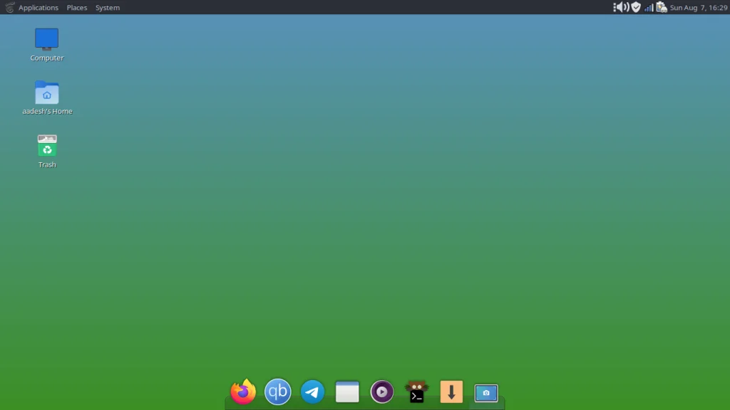 Mate Desktop Environment Is Now Installed