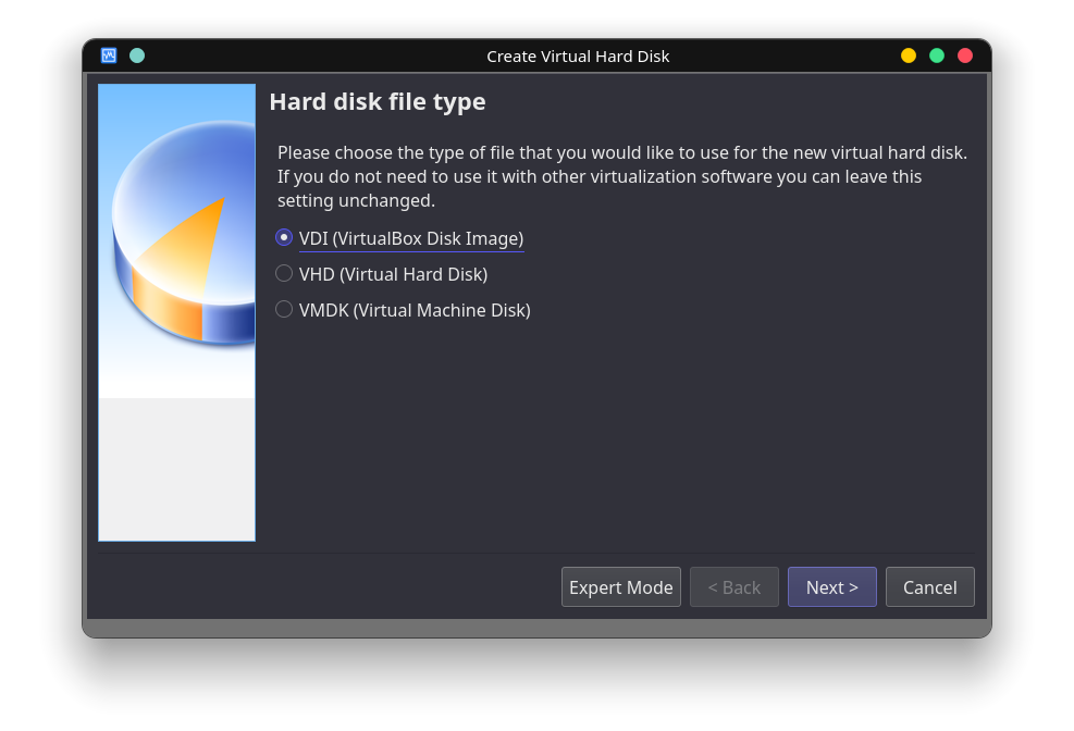 Virtual Hardisk Filetype