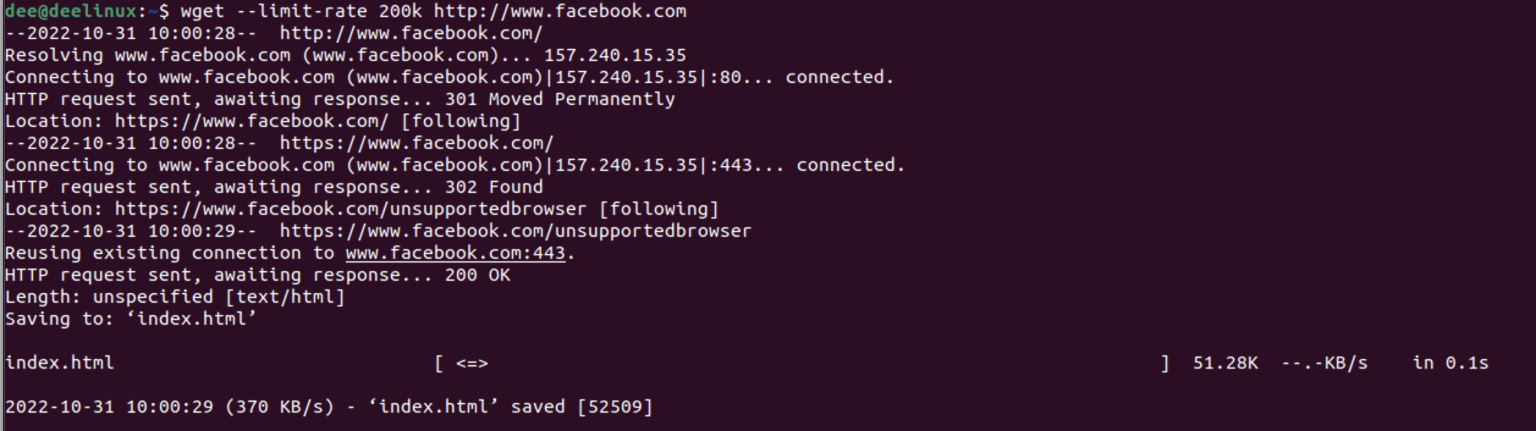 How To Download A File On Ubuntu Linux Using The Command Line ...