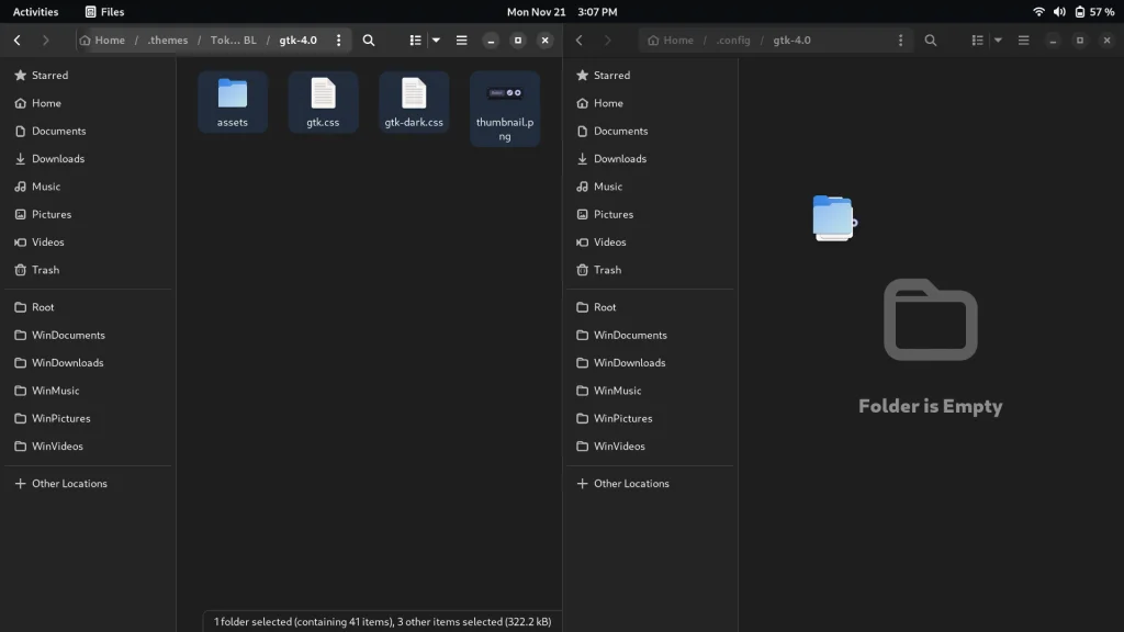 Copy And Paste The Contents In The Specified Directory