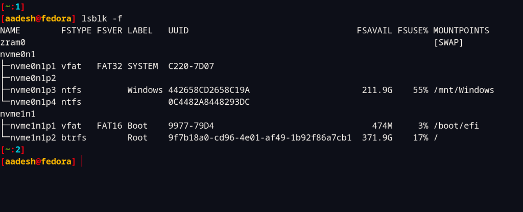 My Root Partition Is BTRFS