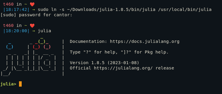 Adding Julia To Path