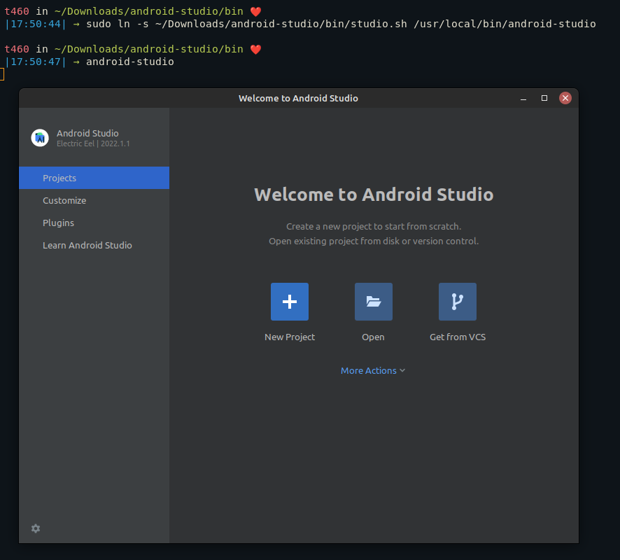 Adding Android Studio To Path