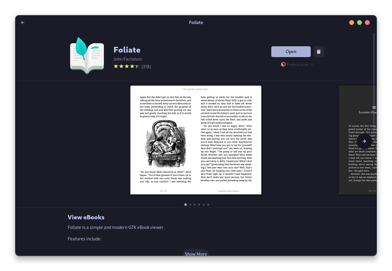 Foliate An Awesome OpenSource ebook Reader LinuxForDevices