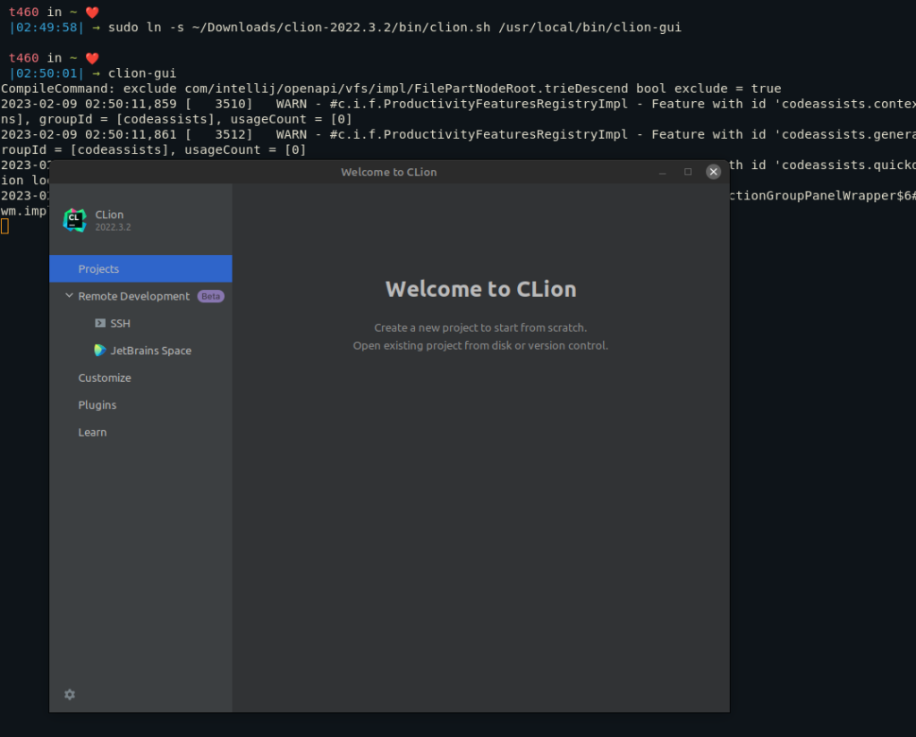 Add Clion To Local Bin