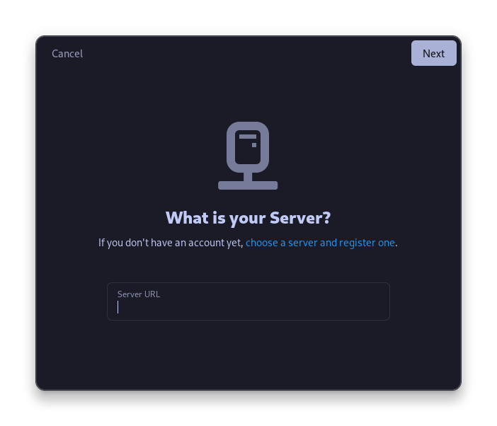 Enter The Name Of Your Server