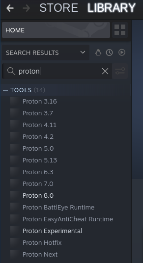 Search For Proton In Your Library