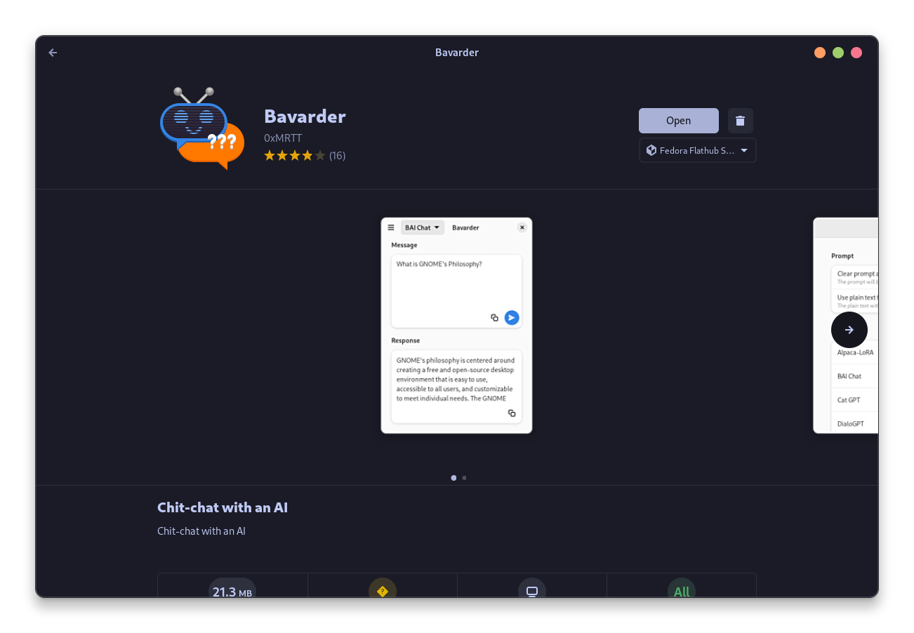 Bavarder Exploring The ChatGPT Based Linux GUI App LinuxForDevices Bavarder exploring the chatgpt based linux gui app linuxfordevices
