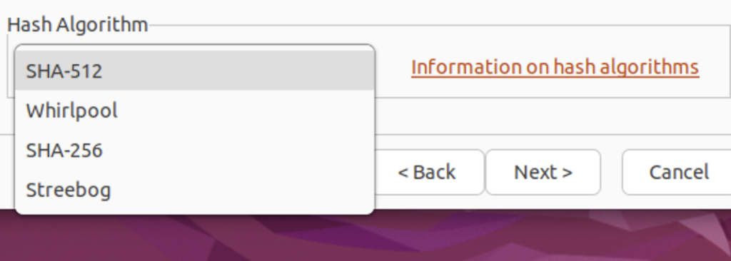 All Hashing Algorithms Supported By Veracrypt