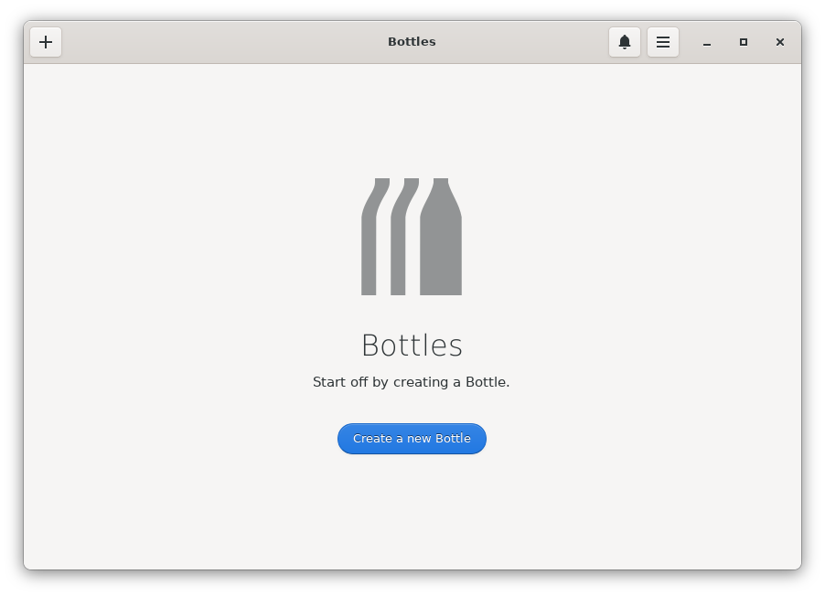 Bottles Main Page