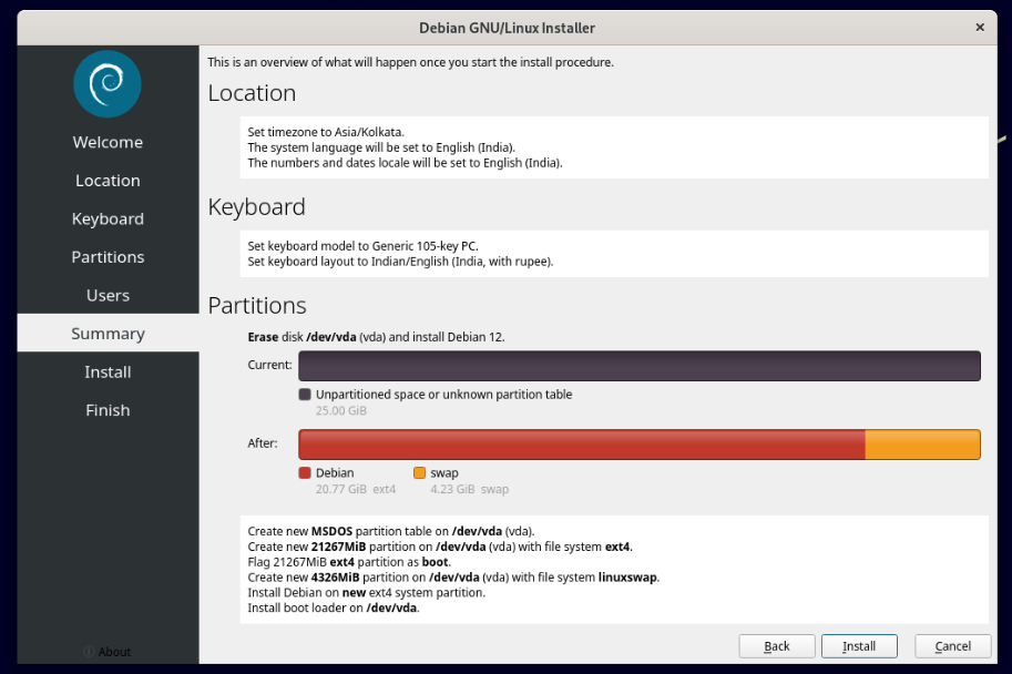 Finallize The Installation By Pressing The Install Button