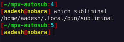 Finding The Location Of A Package Using Which Command