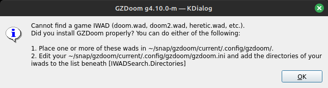 GZDoom Error