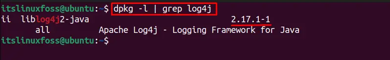 Log4j Dkpg In Linux