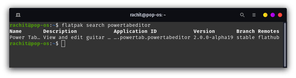 PowerTabEditor On Flatpak