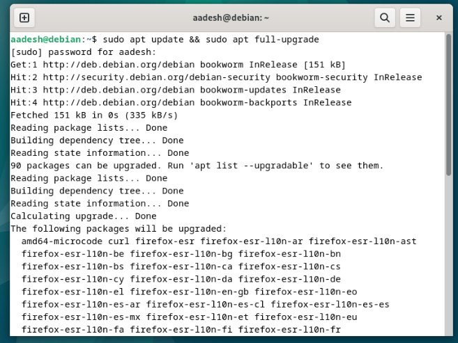 Run An Update After Enabling Non Free Repositories