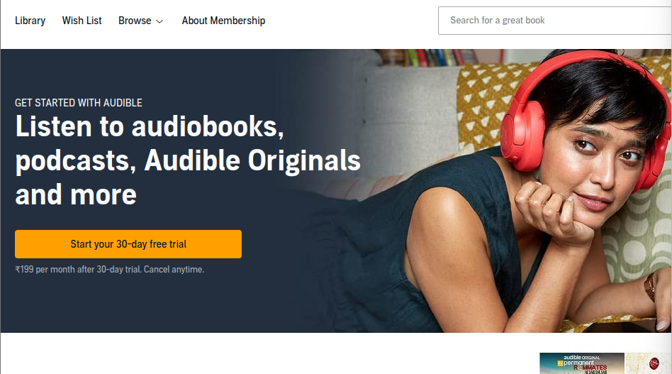 Audible Library