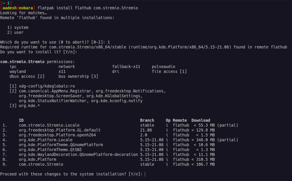 Installing Stremio From Flathub