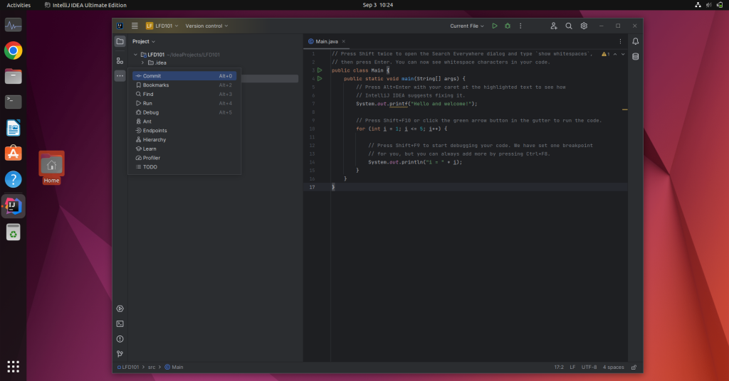 IntelliJ Idea Ultimate More Tools