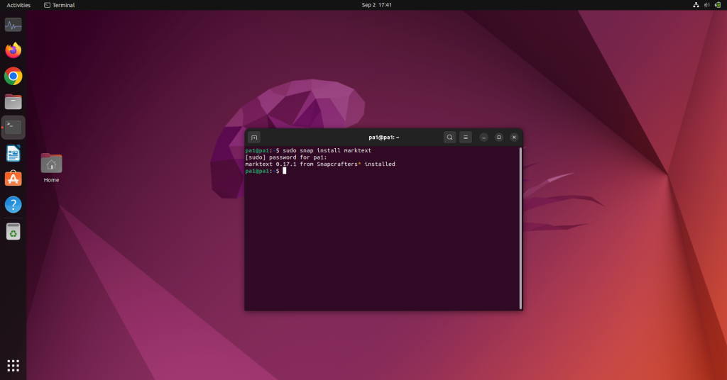 MarkText Snap Install