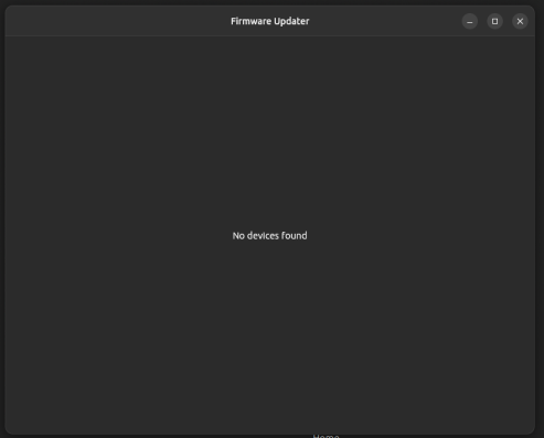 Firmware Updater Application In Ubuntu