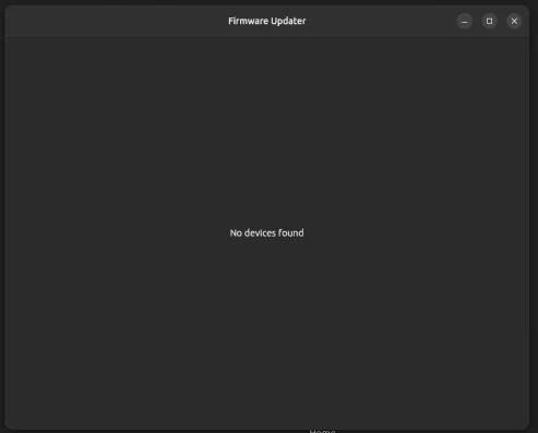 Firmware Updater Application In Ubuntu