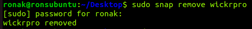 Remove Wickrproo
