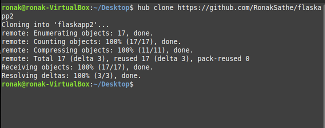 Cloning From Hub