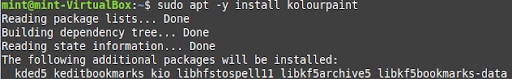 Install KolourPaint Using Apt