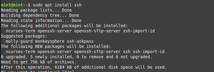 Install SSH On Linux