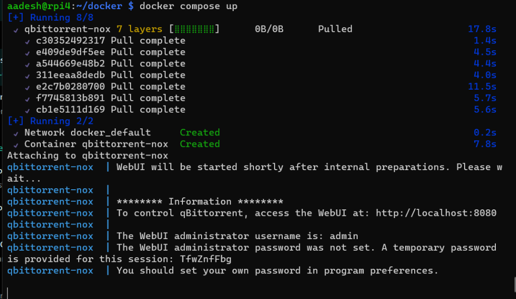 Running This Command Will Show You ID And Password