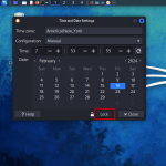 How to set Date and Time in Kali Linux? - LinuxForDevices