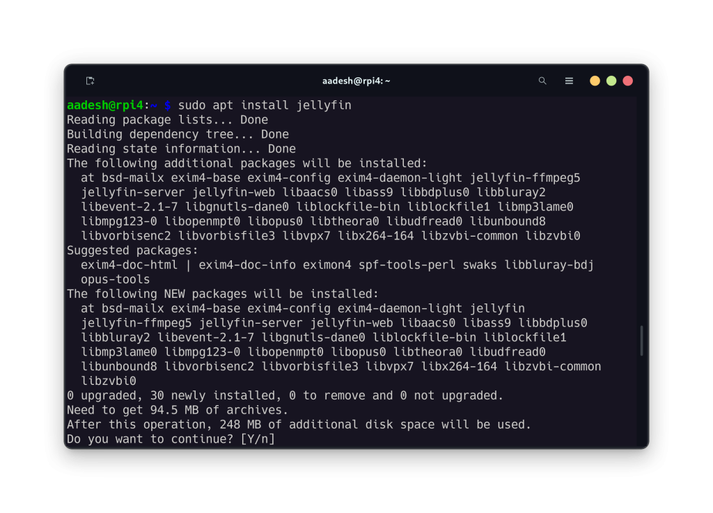 Installing Jellyfin On Debian