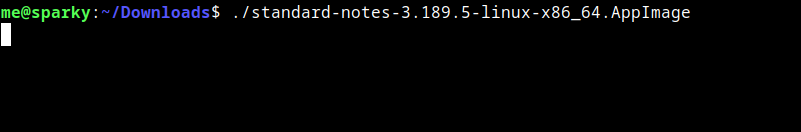 Launching Standard Notes From Terminal