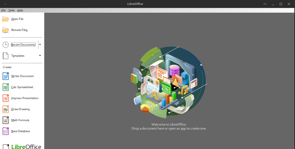 LibreOffice Home